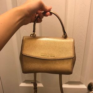 Michael Kors gold bag